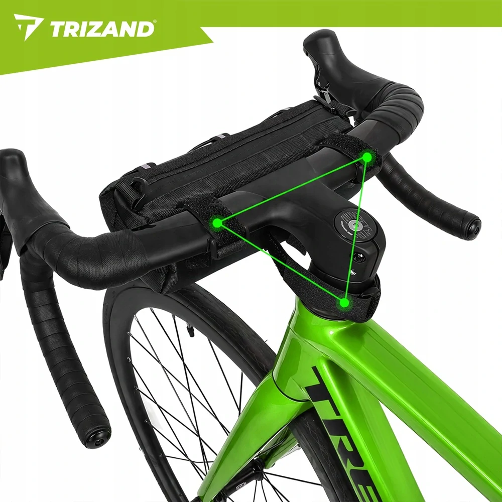 Vodeodolná taška na bicykel 1,5 l s popruhom 27352 – uchytenie na riadidlá, rám alebo pod sedlo
