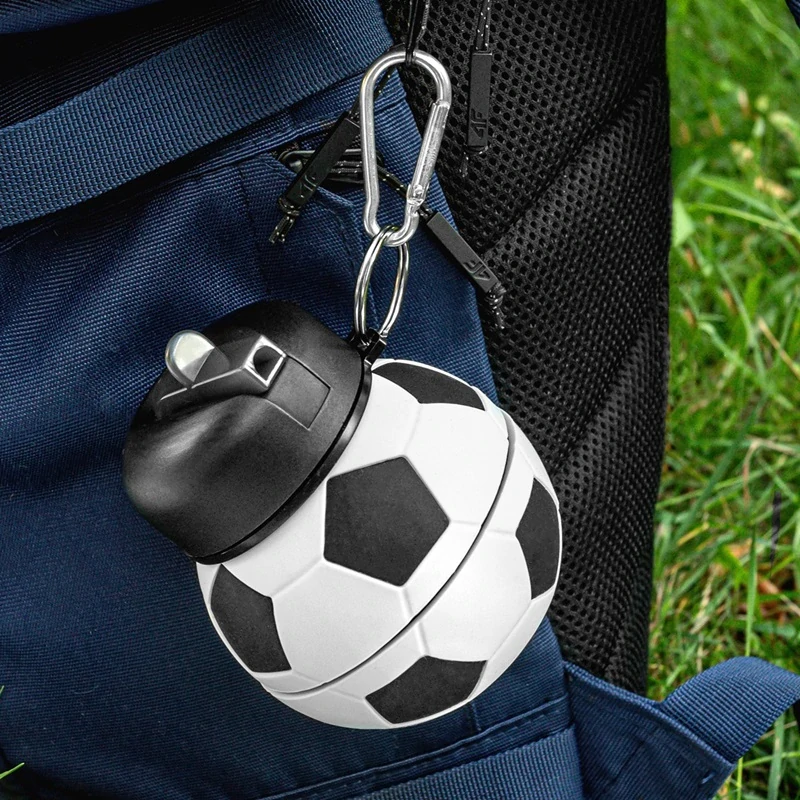 Skladacia fľaša 0,55 l - Futbalová lopta