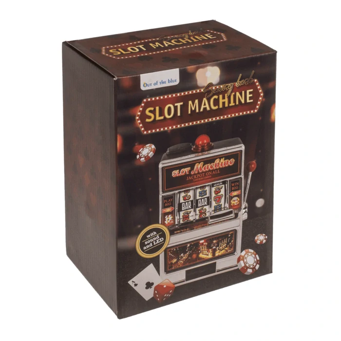 Kasička herný automat s LED a zvukom – Sparautomat Jackpot