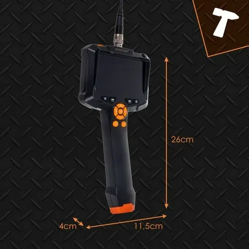 Profesionálna endoskopická kamera 4,2', 5 m s rukoväťou, kontrola bez mobilu – BIGSTREN