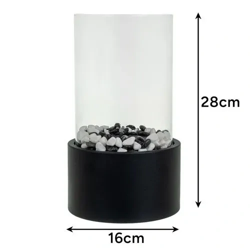 Biokrb 28 × 16 cm 26300 – voľne stojaci, sklenený, bez komína