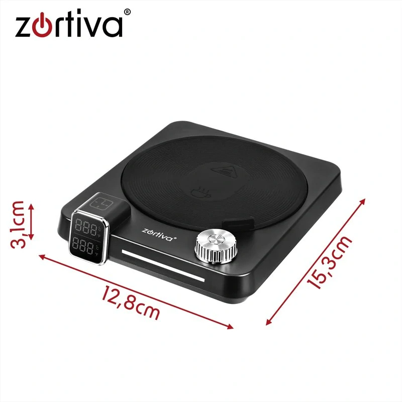 Elektrický ohrievač hrnčekov 40 W Zortiva – časovač a 9 stupňov teploty