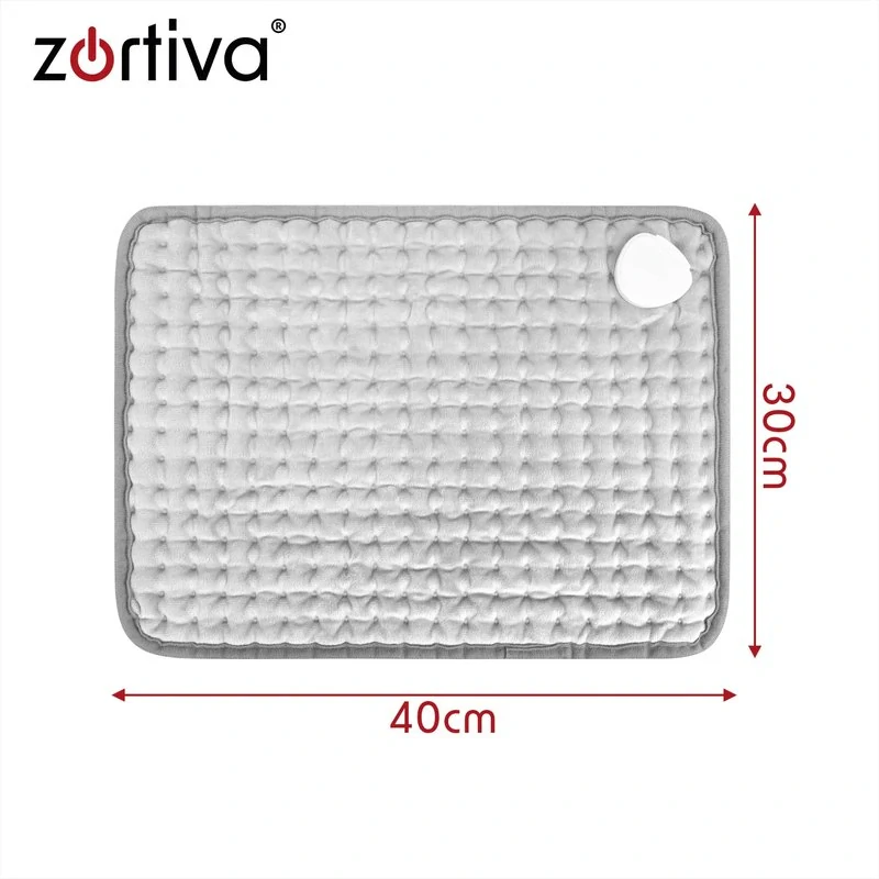 Malá vyhrievaná deka Zortiva 40 × 30 cm s ovládačom a 10 stupňami
