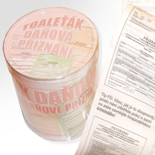 Toaletný papier - Daňová přiznání (CZ)