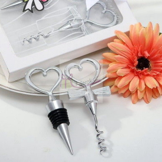 Set na víno nielen pre novomanželov - biely