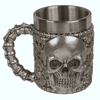 Korbel skulls - strieborný