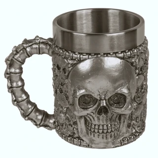 Korbel skulls - strieborný