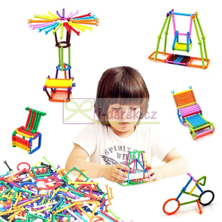 Kreatívna stavebnica 400ks v boxu - SMART STICK