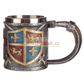 Korbel rytiera - Erb a meč