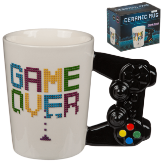 Originálny hrnček pre hráčov 350ml GAME OVER - Gamepad