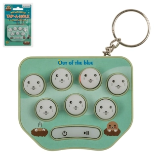 Prívesok na kľúče - mini hra na postreh TAP A MOLE