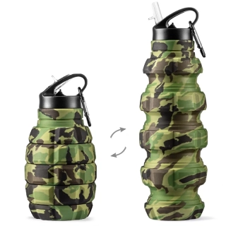 Skladacia fľaša 0,58 l - Granát