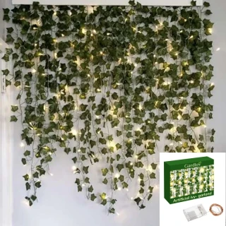 Umelý brečtan 12ks x 2,1m - 50 LED svetiel