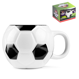 Hrnček pre futbalistu v krabičke - Futbalová lopta