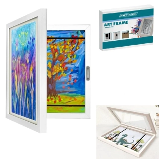 Detská galéria na stenu KRUZZEL 25418 – rám na 150 obrázkov A4