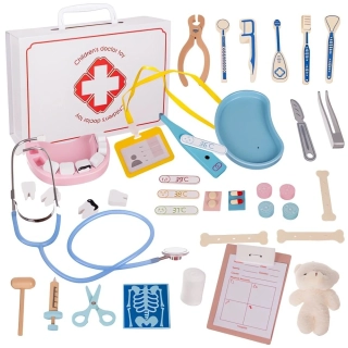 Lekársky kufrík pre deti s príslušenstvom Little Doctor Kruzzel XXL - 25115