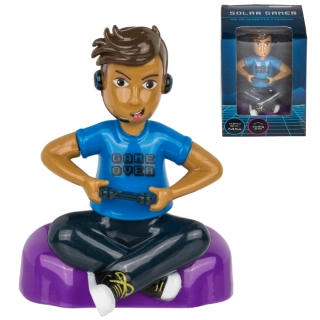 Solárna figúrka Gamer – pohyblivý darček pre hráčov a fanúšikov hier