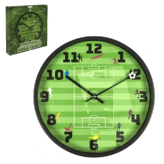 Hodiny pre futbalistu – Futbalové ihrisko, lopta na ručičke