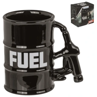Originálny čierny hrnček 360ml - FUEL