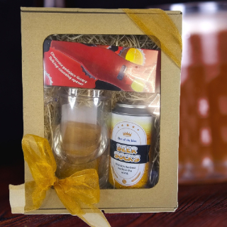 Sada pre pivára M - hovoriaci otvárač, pivné ponožky a chladiaci polliter 0.4l - Darot