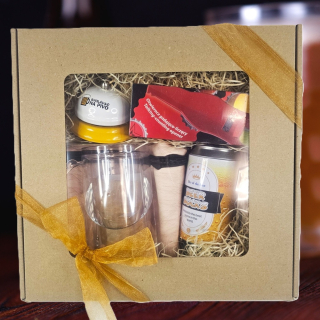 Sada pre pivára XXL - vtipná ľadvinka, hovoriaci otvárač, ponožky, svolávač na pivo (CZ) a chladiaci polliter 0.4l - Darot