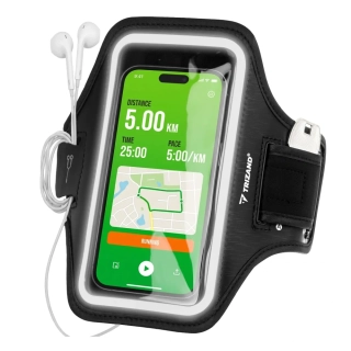 Bežecké puzdro na telefón 27584 – náramok na paži, vodotesné, až 7 palcov