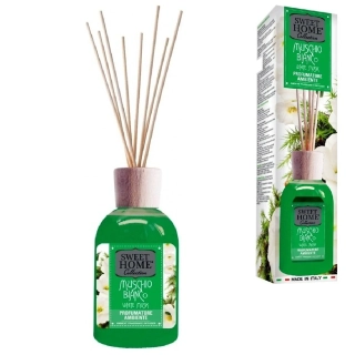 Aróma difuzér Sweet Home – vôňa Biely mošus 250 ml