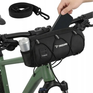 Vodeodolná taška na bicykel 1,5 l s popruhom 27352 – uchytenie na riadidlá, rám alebo pod sedlo