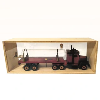 Darčeková fľaša 0,5l na alkohol - TRUCK